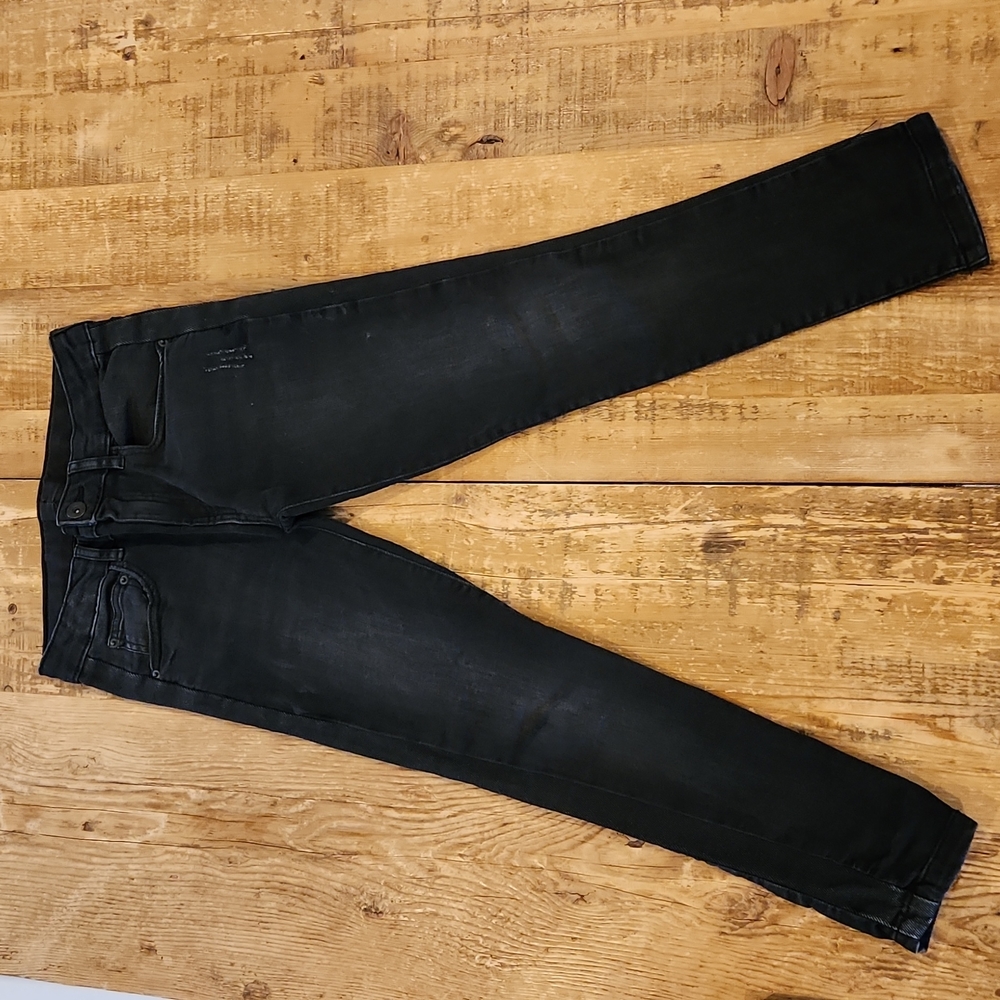 Zara boys slim fit black jeans size 9